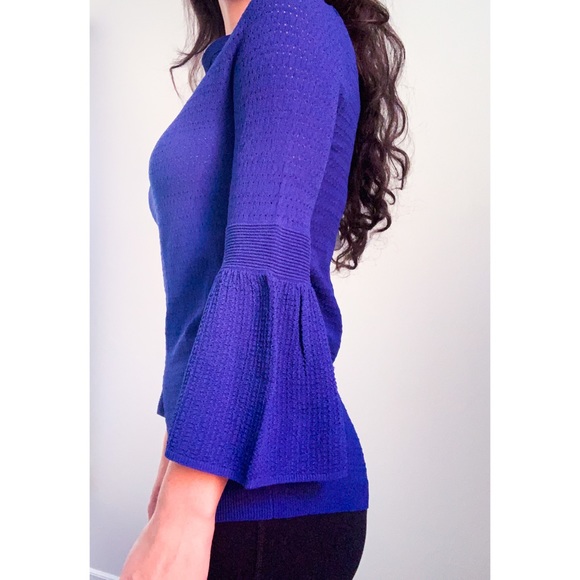 AUTUMN CASHMERE Blue Sweater - Picture 3 of 5